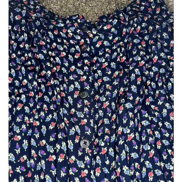 Vintage L.L. Bean Floral Maxi Skirt - Picture 3 of 4